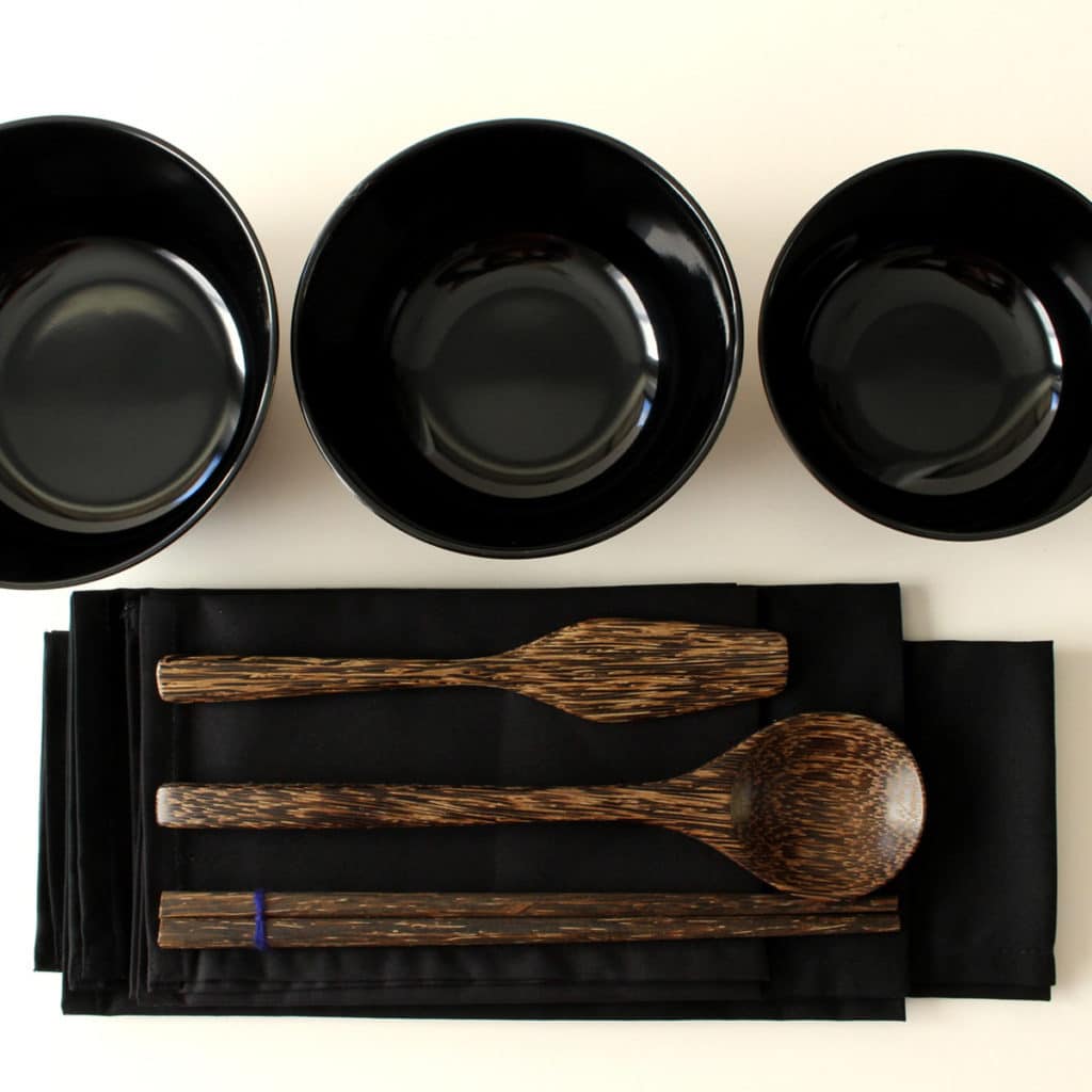 Oryoki set black