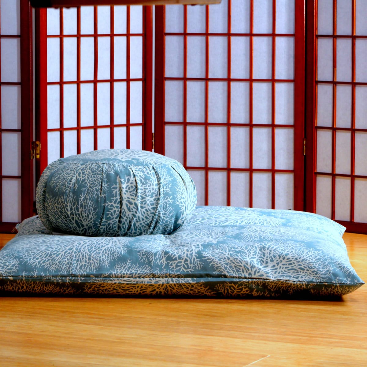 Black Meditation Cushion Set - Still Sitting Meditation Supply