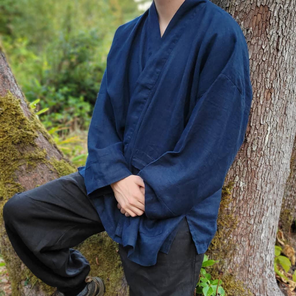 Linen Collection Samue Jacket NEW! - Still Sitting Meditation Supply