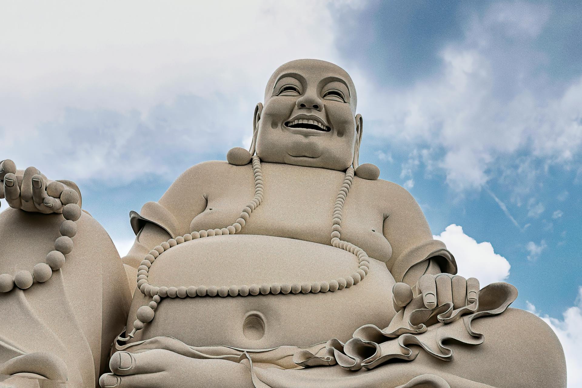 hotei laughing buddha statue