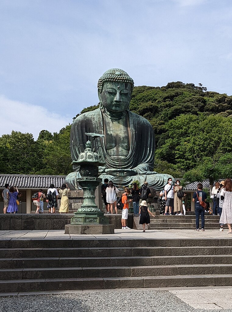 The Great Buddha (daibutsu) of kamakura