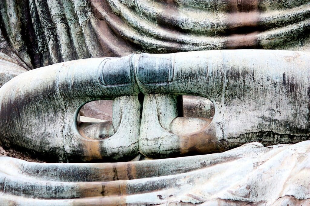 The Great Buddha (daibutsu) of kamakura